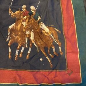 Vintage Ralph Lauren Wool Wrap Mini Skirt Size 8